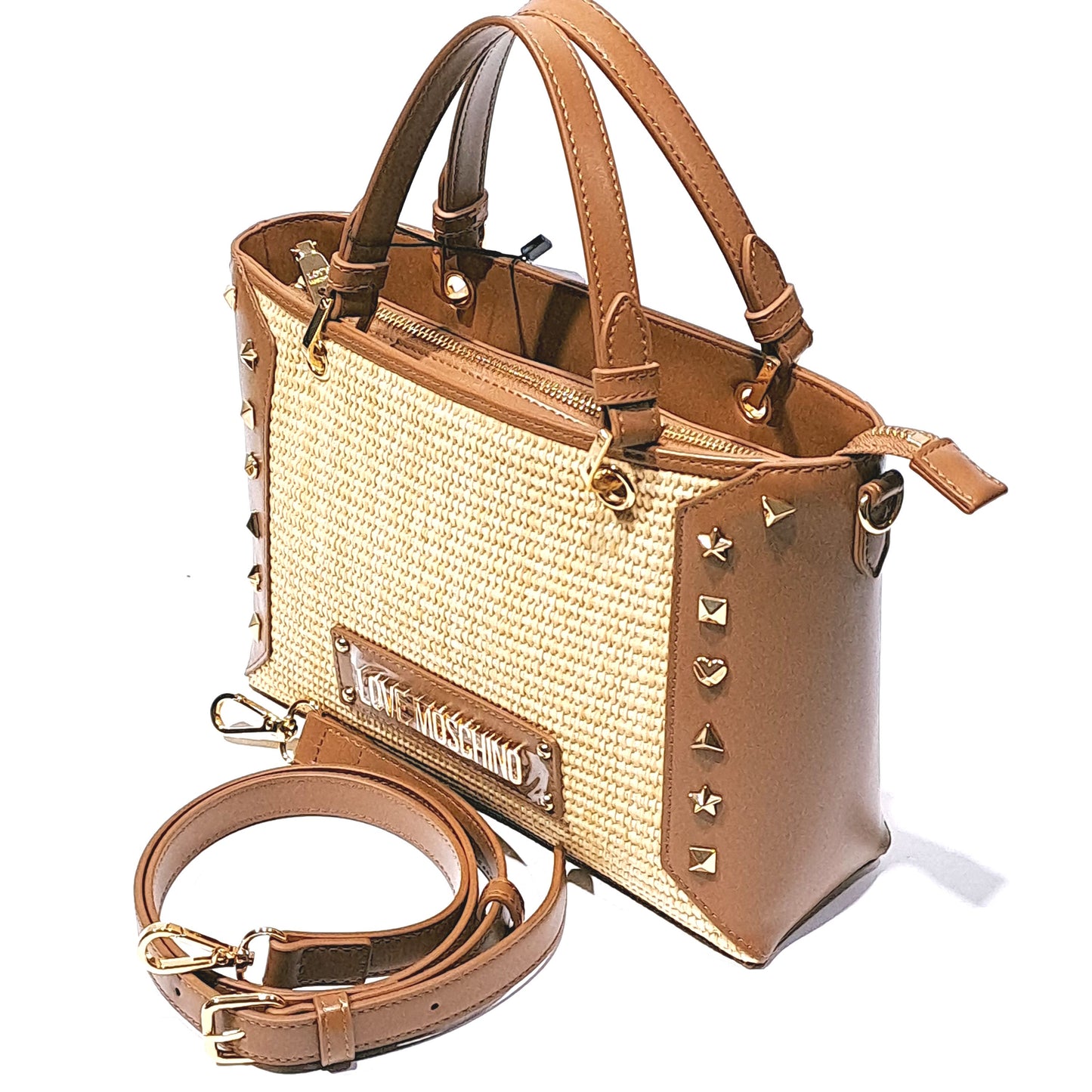 Sac Love Moschino - ShopperPaille - JC4276PP0MKW110A