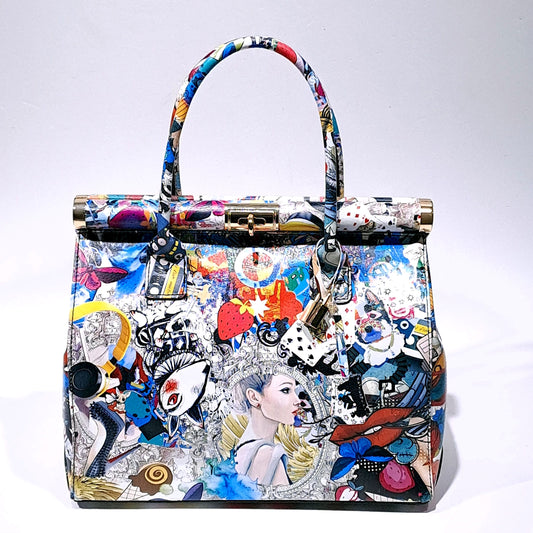 Sac MRA - Melyza CUIR dessins - MRA2507220733
